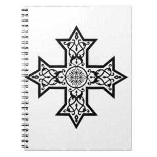 Coptic Cross Notebook