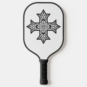 Coptic Cross Pickleball Paddle