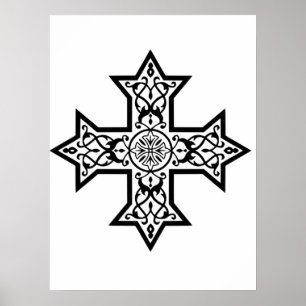 Coptic Cross  Poster