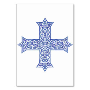Coptic cross table number