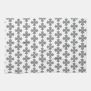 Coptic Cross Tea Towel