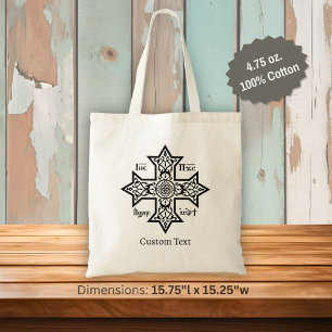 Coptic Cross Tote Bag