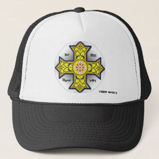 COPTIC CROSS TRUCKER HAT
