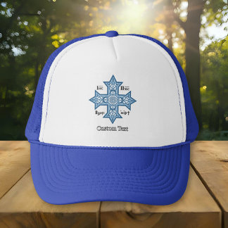 Coptic Cross Trucker Hat