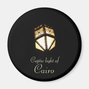 Coptic light of Cairo Magnet