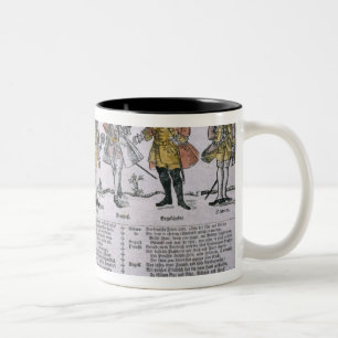 Copy and Discussion of the Nations Two-Tone Coffee Mug