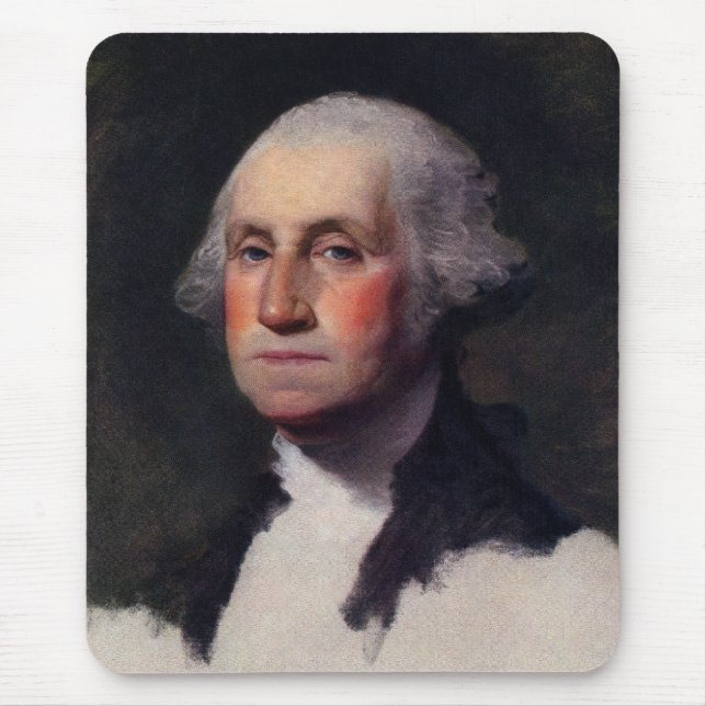 Copy Anthaeneum George Washington, Gilbert Stuart  Mouse Pad (Front)