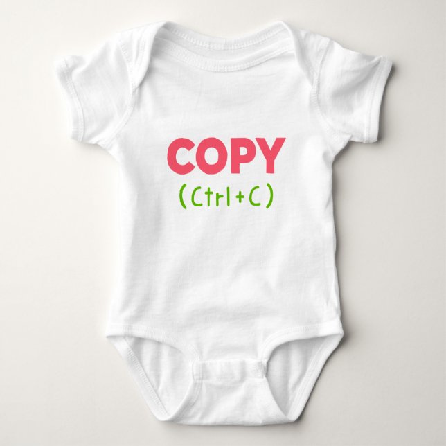 COPY (Ctrl+C) Baby Bodysuit (Front)