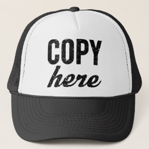 COPY For Copy Paste Twins Trucker Hat