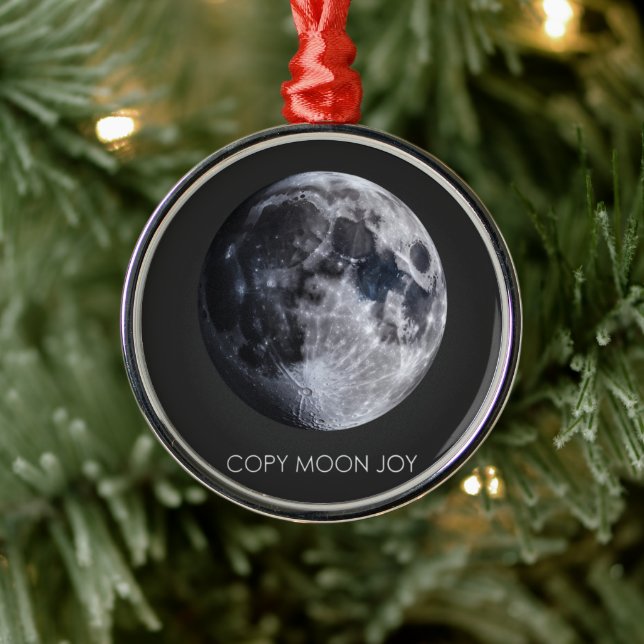 Copy Moon Joy Metal Ornament (Tree)