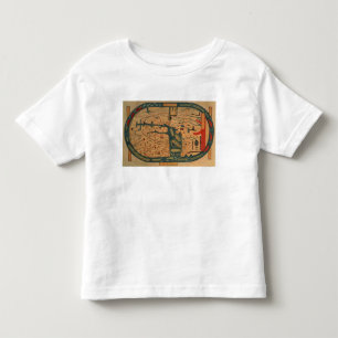 Copy of an 8th century Beatus mappamundi Toddler T-Shirt