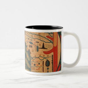 Copy of an 8th century Beatus mappamundi Two-Tone Coffee Mug