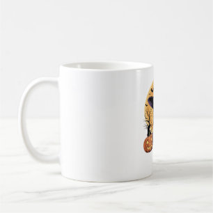Copy of Cat Skulls Creepy Cute Kitty Goth Black Al Coffee Mug