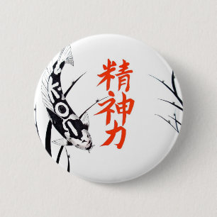 Copy of EASYART PICS KOI 713 6 Cm Round Badge