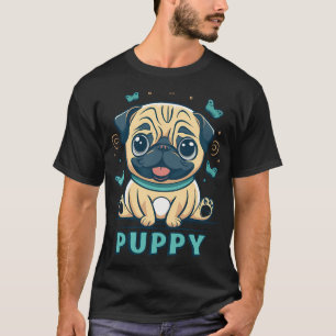 Copy of funny pug puppy t T-Shirt