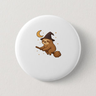 Copy of Ghost Hedgehog Librarian � Cute Halloween  6 Cm Round Badge