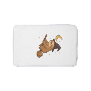 Copy of Ghost Hedgehog Librarian � Cute Halloween Bath Mat