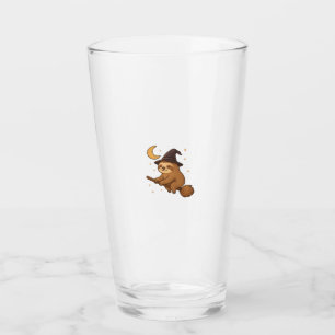Copy of Ghost Hedgehog Librarian � Cute Halloween Glass