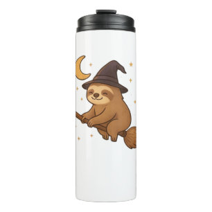 Copy of Ghost Hedgehog Librarian – Cute Halloween  Thermal Tumbler