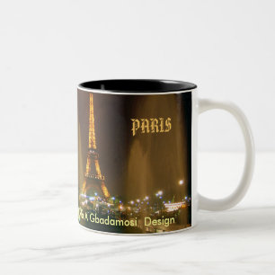 Copy of IMG4, PARIS , WELCOME TO P... - Customised Two-Tone Coffee Mug