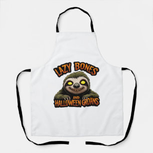 Copy of Lazy Bones and Halloween Groans - Creepy S Apron