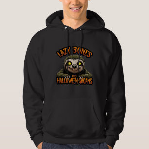 Copy of Lazy Bones and Halloween Groans - Creepy S Hoodie