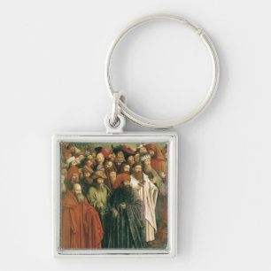 Copy of The Adoration of the Mystic Lamb Key Ring
