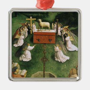 Copy of The Adoration of the Mystic Lamb Metal Tree Decoration