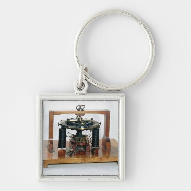 Copy of the electro-magnetic 'macchinetta' key ring (Front)