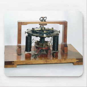 Copy of the electro-magnetic 'macchinetta' mouse pad