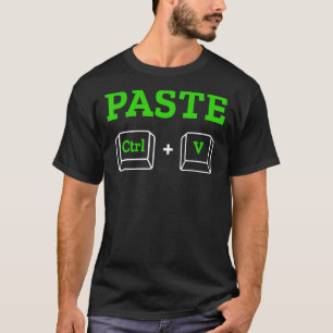 Copy Paste Ctrl + C Family Matching Mother's Fathe T-Shirt