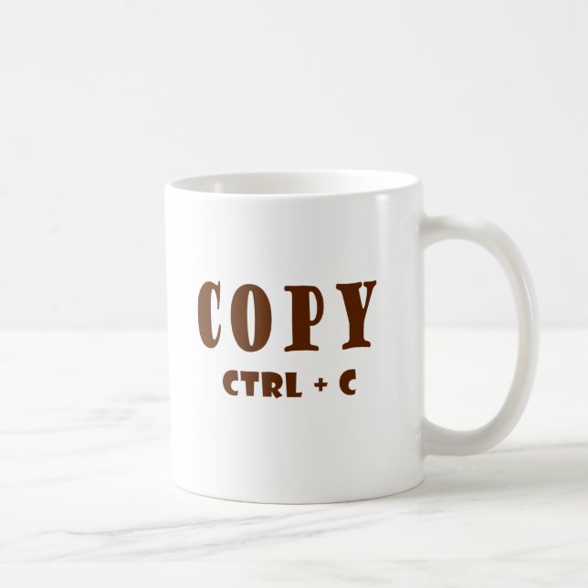 Copy Spreadsheet Document Coffee Mug (Right)