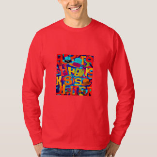 Copycat Vibes: Colourful Hip-Hop Graphic Tee