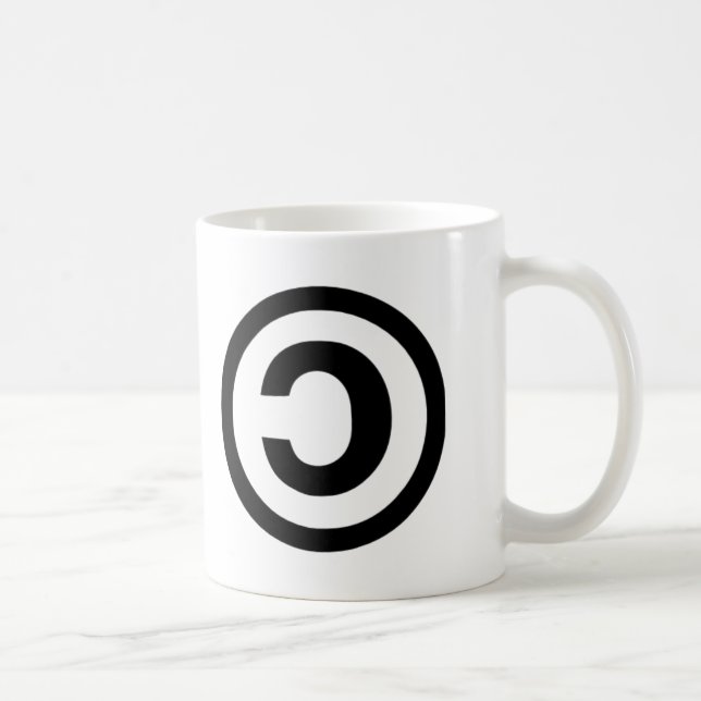 Copyleft Coffee Mug (Right)