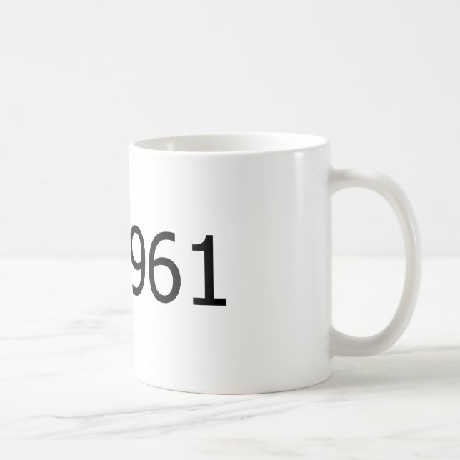 Copyright 1961 coffee mug (Right)