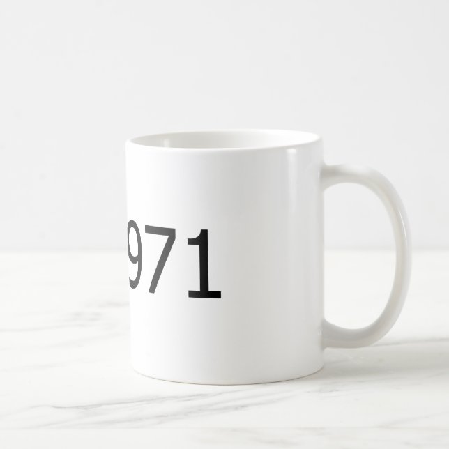Copyright 1971 coffee mug (Right)