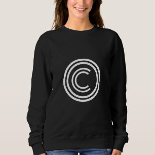 copyright symbol sweatshirt