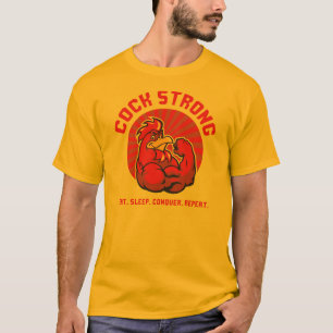 Coq Strong - Bodybuilding Chicken T-Shirt