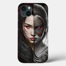 Coque iPhone/iPad Femme samurai