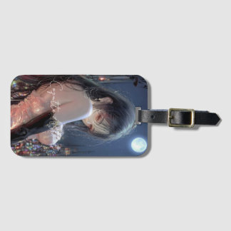Coquette Aesthetic / Dark fantasy girl Luggage Tag