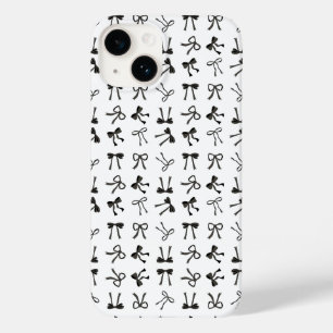 Coquette black Bows Case-Mate iPhone 14 Case