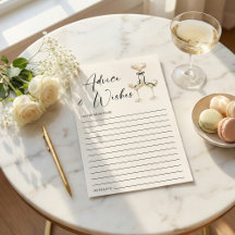 Coquette Black Ribbon Bridal Shower Advice and