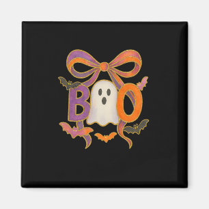 Coquette Boo Cute Ghost Spooky Funny Halloween Men Magnet