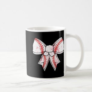 Coquette Bow Baseball Mama Mothers Day Women Kids Coffee Mug
