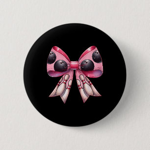 Coquette Bow Bowling Ll Pins Pattern Bowler Pink M