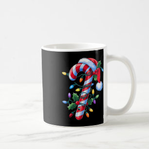 Coquette Bow Candy Cane Cute Christmas For Women G Coffee Mug