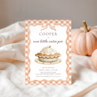 Coquette Bow Cutie Pie 1st Birthday