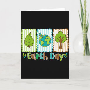 Coquette Bow Earth Day Girl Women Kid Card