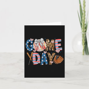 Coquette Bow Funny Sell Lover Game Day Sell Mum Li Card