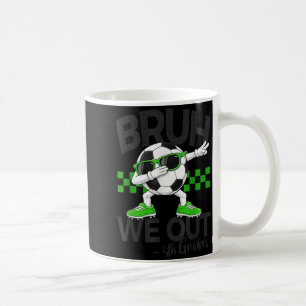 Coquette bow happy last day of school teacher coffee mug